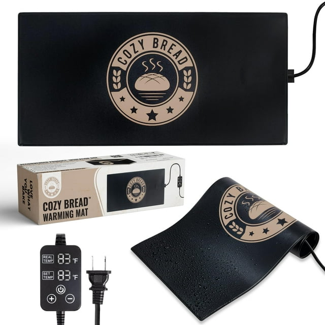 Tapete de fermentación para pan Cozy Bread 25 x 53 cm con termostato 220 V Cozy Bread NA