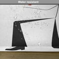 thumbnail image 6 of Ambesonne Minimalist Place Mats Set of 4, Couple with Hearts, Standard Size, Black White and Red, 6 of 6
