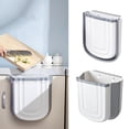 thumbnail image 1 of Cubo de basura de cocina colgante plegable Aimkeoulee 9L (gris), 1 of 7