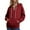 Wine, variant on CFLVAEK Hoodies for Women Casual Lace Up Hoodie Sweatshirts Loose Long Sleeve Hooded Pullovers Solid Color Drawstring Outfits with Pockets Black XL