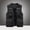 Shirts-Black, variant on LEKWK Mens Utility Vest Sleeveless Multi Pocket Fishing Vest Lightweight Mesh Lined Outdoor Work Travel Photography Safari Casual Tops Shirts Black L