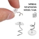 thumbnail image 2 of Aloha - 50 pinzas para sábanas, transparentes, sin dejar rastro, para sofá, cojines, mantas, fundas, pinzas, 2 of 7