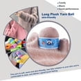 thumbnail image 3 of Knitting Yarn Long Plush Hand-knitting Yarn Cardigan Scarf Sweater Hat DIY Weaving Thread  816, 3 of 8