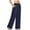 Dark Blue, variant on Women's Pants Womens Pants Casual Grey Baggy Pants Comfy Pants Women Work Wide Leg Womens Pants with Pockets Summer Pants