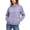 Purple, variant on Women Plus Size Sun Protection Jackets Summer Lightweight Comfy Casual Outwear Hooded Zip Up Cardigan With Pockets (XXL, Pink)