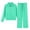 Mint Green, variant on Gunia Kids Girls Tracksuit Set 2 Piece Casual Two Piece Outfit Fleece Pullover Hoodie Joggers Wear Play Relax Soft Clothes Set Cute Outfits For Girls 5-16 Years