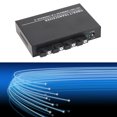 thumbnail image 1 of Ethernet Fiber Media Switch, 4 Optical Ports 4 Electrical Ports, Supports 25km Transmission, Single Fiber Single Mode Module with SC Port, 1000Mbps Optical Ports, 1 of 7