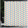 thumbnail image 3 of Ambesonne Polka Dot Shower Curtain, Vintage Circular Blobs, 69"Wx84"L, Multicolor, 3 of 4