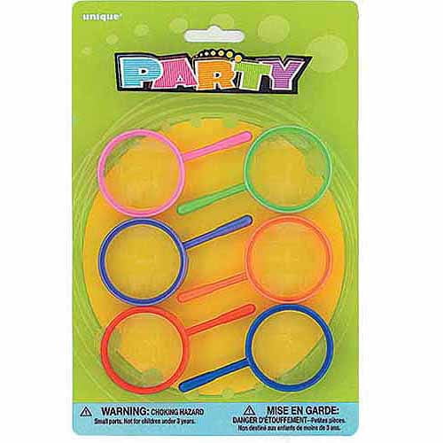 Toy Magnifying Glass Party Favors, 6ct