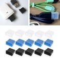 thumbnail image 3 of 5Pcs USB Type A Male Anti-Dust Plug Stopper Cap Covers Protector Plastic, 3 of 12