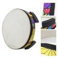 thumbnail image 4 of Lightweight Durable Traditional Frame Drum Percussion Musical Instruments for Kids Practice, 4 of 7