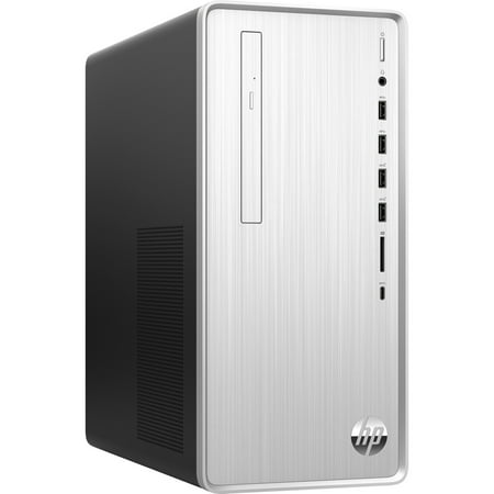 HP Pavilion Desktop Tower Computer, Intel Core i3 i3-8100, 8GB RAM, 256GB SSD, DVD Writer, Windows 10 Home, TP01-0014