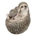 thumbnail image 5 of Realistic Cuddle Time Baby Hedgehog with Mother Lying On Its Back Figurine, 5 of 8