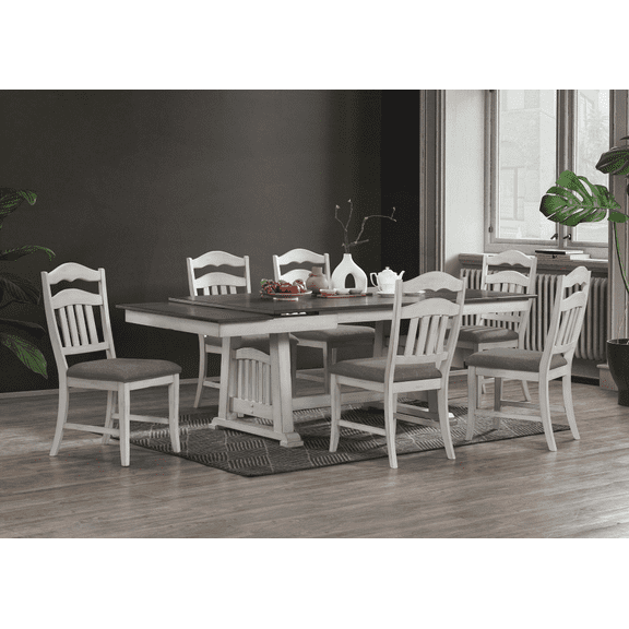 [Dining Sets - Solid Wood & Easy Assembly for 6-Person Dining Room]