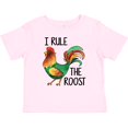 thumbnail image 3 of Inktastic Farmer I Rule the Roost Rooster Boys or Girls Baby T-Shirt, 3 of 5