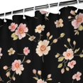 thumbnail image 3 of Pioneer Flower Floral Print Pattern Shower Curtain 72"x72", Bathroom Decorative Shower Curtain Set with 12 Hooks, Waterproof Washable, 3 of 6