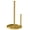 Gold, variant on Kitchen paper towel holder, upright paper towel roll holder with non-slip weighted base, made of stainless steel.