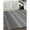 thumbnail image 3 of Ahgly Company Machine Washable Indoor Rectangle Transitional Carbon Gray Area Rugs, 5' x 8', 3 of 7