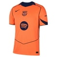 thumbnail image 2 of Men's Nike Lamine Yamal Orange Barcelona 2025/26 Third Replica Player Jersey, 2 of 3