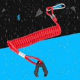 thumbnail image 3 of Boat Circuit Breaker, Key Switch Lanyard Rope Clip, Key Lanyard Ignition Rope Clip, Engine Stop Lanyard Hook Hook for All Series Stop Engine Ba Jet Ski Key + Circuit Breaker, 3 of 5