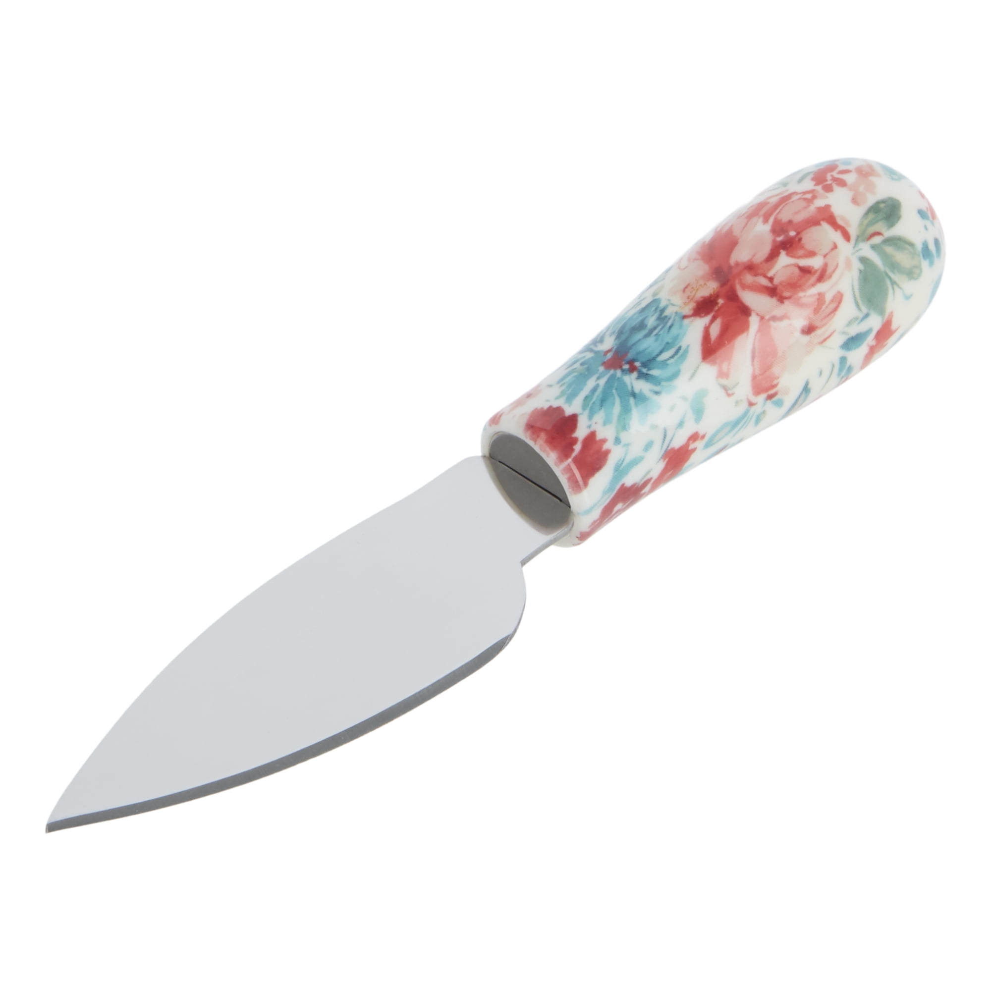 The Pioneer Woman 4-Piece Stainless Steel Cheese Knife Serving Set, Gorgeous Garden