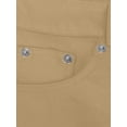 thumbnail image 4 of Yunliwuli Men's Retro Flare Pants, Solid Color Mid-Rise Trousers Casual Classic 70s Bell Bottom, 4 of 5