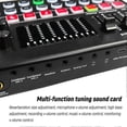 thumbnail image 2 of M9 o Interface Sound Card Live Voice Mixer External USB Sound Card Multiple Effects Sound Card Mixer Board, 2 of 5