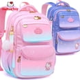 thumbnail image 3 of [Original] Mochila Escolar Para Niños Hello Kitty , Estudiantes De Primaria Femeninas , Niñas De Uno De Dos A Sexto Grado , Almohadillas De Hombro Ligeras , Para Reducir La Carga 87W2, 3 of 4