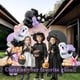 thumbnail image 3 of Kit con forma de arco con forma de guirnalda con globos, decoración para fiestas de Halloween, 3 of 6