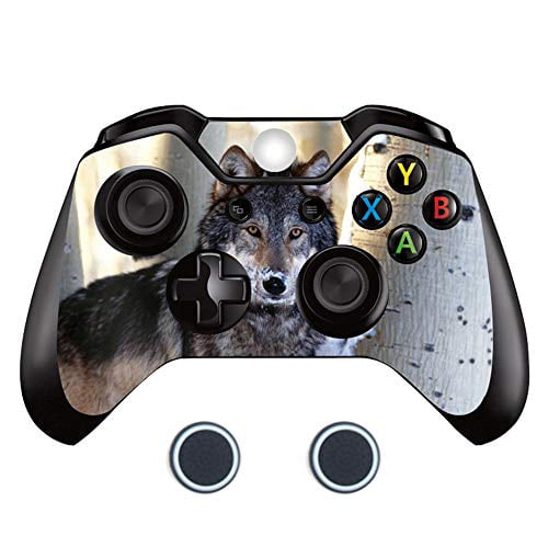 Sololife Xbox One Controller Skin with Two Silicone Thumb Grip Caps for Microsoft Xbox One DualShock Wireless Controller Paint 
