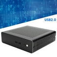 thumbnail image 4 of HTPC CHASSIS Full Aluminium Mini ITX Case Para Escritorio Textura De Luz De Computeradora Enfío Tranquilo Para Sala De Estar Hotel SignAción Digital, 4 of 7