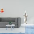 thumbnail image 2 of Estatua de del tesoro, escultura de escritorio, figura decorativa, escultura de plumas, adorno de resina, arte moderno, adecuada para sala d, 2 of 8
