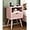 Pink-outlet, variant on Nightstand with Oultlet,Modern Bedside Table with Storage Drawer and Open Wood Shelf, for Living Room, Bedroom and Small Spaces, Accent Night Stand with Solid Wood Legs, Easy Assembly,Pink