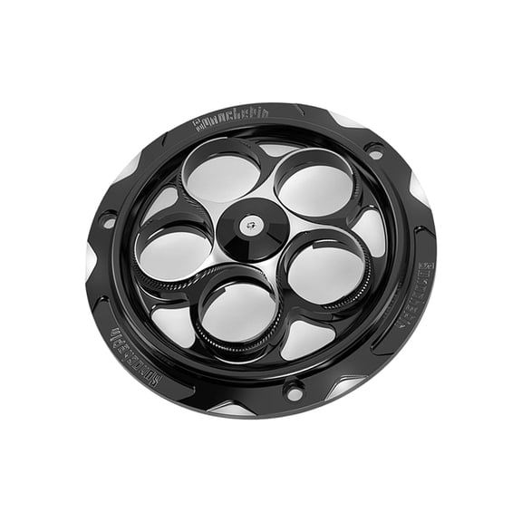 Heat Dissipating Fan Cover with Decorative Design Aluminum for Motorcycle Engine Radiator Guard Protective Cover