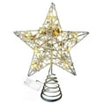 thumbnail image 1 of Clearance! Fish Bead Line Tree Top Star Christmas Decoration Scene Display Window Decoration Christmas Tree Pendant, 1 of 7