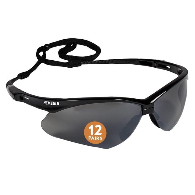 Anteojos de Seguridad Jackson Safety V30 Nemesis Paquete de 12 Pares