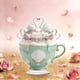 thumbnail image 3 of CaiYueKe Romantic Heart Teacup Acrylic Ornament Decorative Gift for Couples Valentine's Day Anniversary Wedding Home Decor Kitchen Desk Tabletop Decoration Love Present Souvenir Collectible, 3 of 9