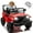 12VRed, variant on 12V Kids Electric Vehicles for Kids, 12V Ride on Electric Truck Car w/ Remote Control, Four-wheel suspension, USB, Bluetooth, Power display, lights, Battery Powered Ride on Toys for Boys Girls (Red)
