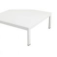 thumbnail image 2 of Pangea Home Cloud 12x32" Modern Aluminum Coffee Table in White Finish, 2 of 2