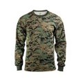 thumbnail image 2 of Rothco Long Sleeve Digital Camo T-Shirt, M, 2 of 3