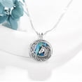 thumbnail image 4 of Horse Locket Necklace 925 Sterling Silver Horse Jewelry for Women, 4 of 7