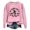 Pink, variant on Trendfront Womens Halloween Witches Brew Coffee Crewneck Long Sleeve Graphic Print Letter Print Fall Theme Top Pullover Sweatshirt