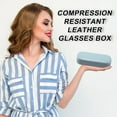 thumbnail image 4 of Hard Shell Glasses Case,Portable Sparkling Shiny Eyeglass Case, 4 of 5