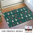 thumbnail image 3 of Dark Green Christmas Tree Pattern Door Rugs,Washable Non Slip Door Mats Indoor,Decorative Door Mats,Entry Mat Indoor for Entrance,Bedroom,Kitchen,Bathroom,16"x24", 3 of 6
