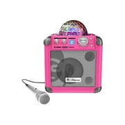 iDance BC-100 - Karaoke system - 50 Watt (total) - pink