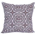 thumbnail image 4 of ANA Printed Cushion cover 18"x18" in Grey-Red Soft Decorative Square Throw Pillow Covers Cushion Covers Pillowcases | Home Decorations for Sofa, Couch, Bedroom | Indoor & Outdoor Cushion Covers, 4 of 4