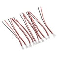 thumbnail image 1 of kusrkot 10pcs 100mm 51005 2-Pin Cable Wire Male Female Adapter Plug for RC Lipo Battery, 1 of 6