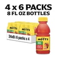 thumbnail image 3 of Mott's 100% Fruit Punch Juice, 8 fl oz, 24 Count Bottles (4 Packs of 6), 3 of 17