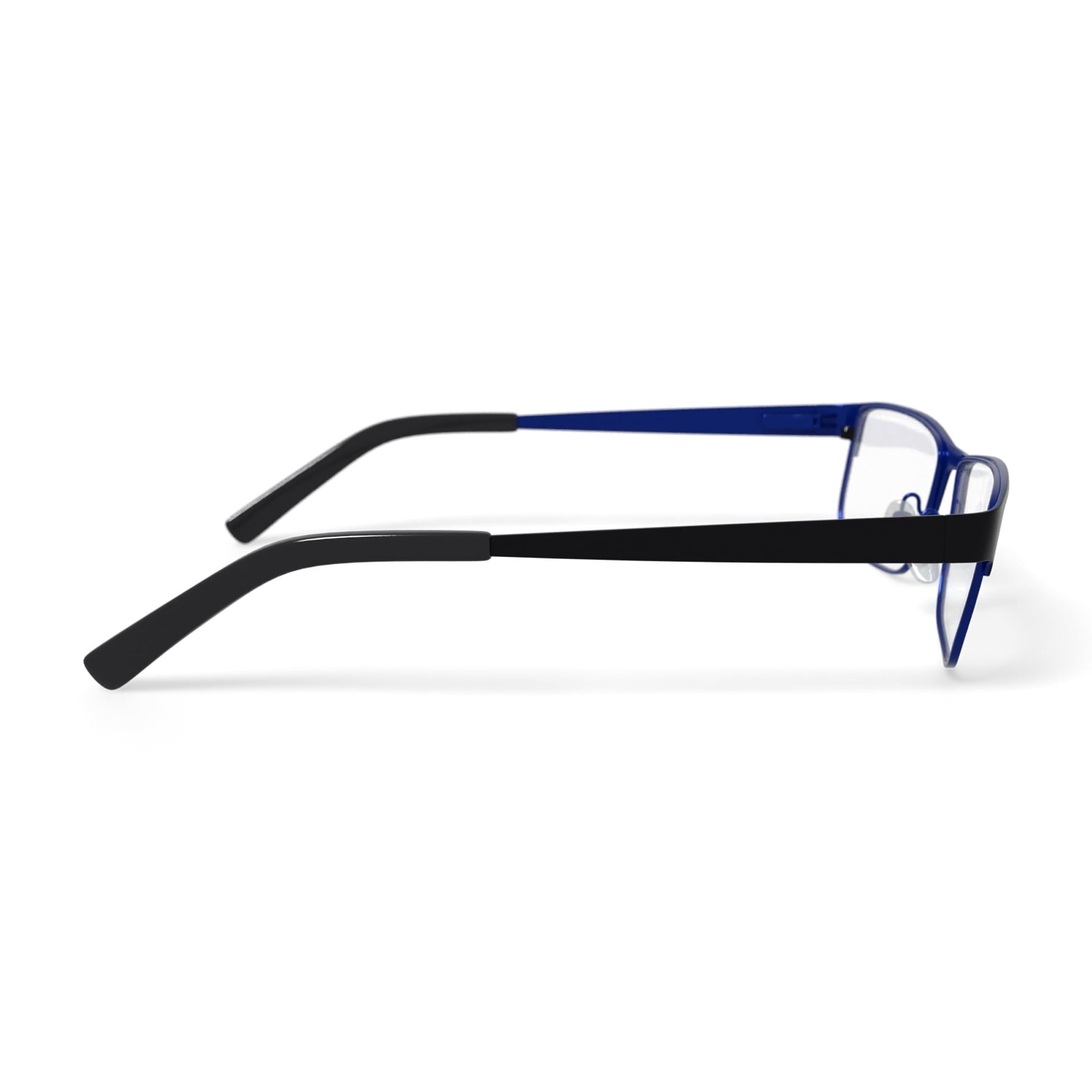 Randy Jackson Men's RJ1059 Rectangular Prescription Eyeglasses with Case, Black