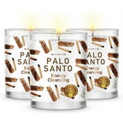 Magnificent 101 PALO Santo Set of 3 Candles